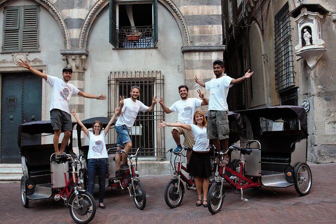 Rickshaw tour in Genova - FAQs