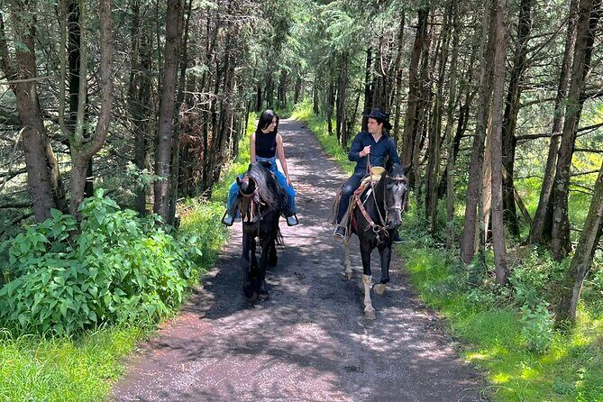 Ride Ajusco mountain trails & enjoy a ranch barbecue - Key Points