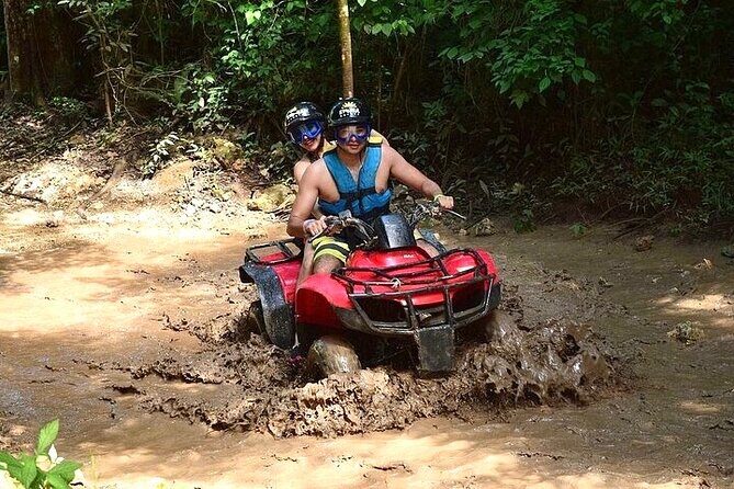 Ride ATVs Zipline and Explore 2 Hidden Cenotes - Key Points