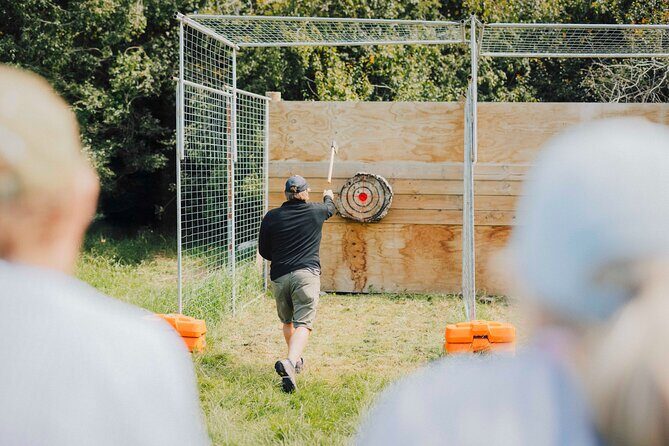 Ridgeway Disk Golf Robot Shooting Axe Throw - A Closer Look at Ridgeway Play: What to Expect