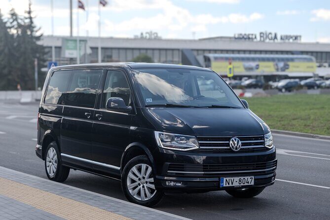 Riga Airport Private Transfer by Premium VAN - The Journey from Riga Airport to Riga or Jurmala