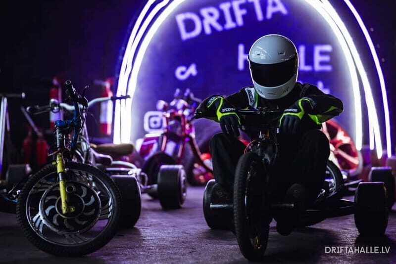 Riga | Drifta Halle: Extreme 20 minute ride on a drift trike - An In-Depth Look at the Experience