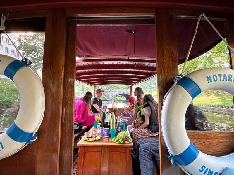 Riga: Private Riga canal boat tour with Riga Black Balsam - Key Points