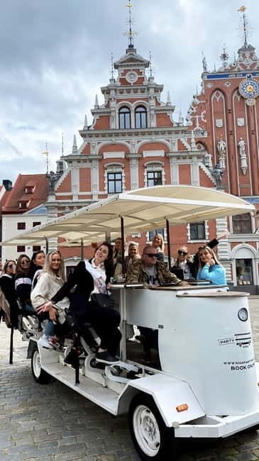 Riga: Prosecco Bike & Pub Crawl - Key Points