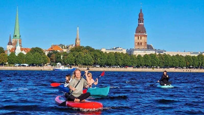 Riga: SUP Board Rental in the City Centre - An Unusual Way to See Riga
