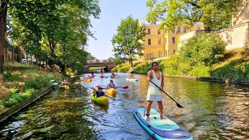 Riga: SUP Board Rental in the City Centre - The Sights from the Water