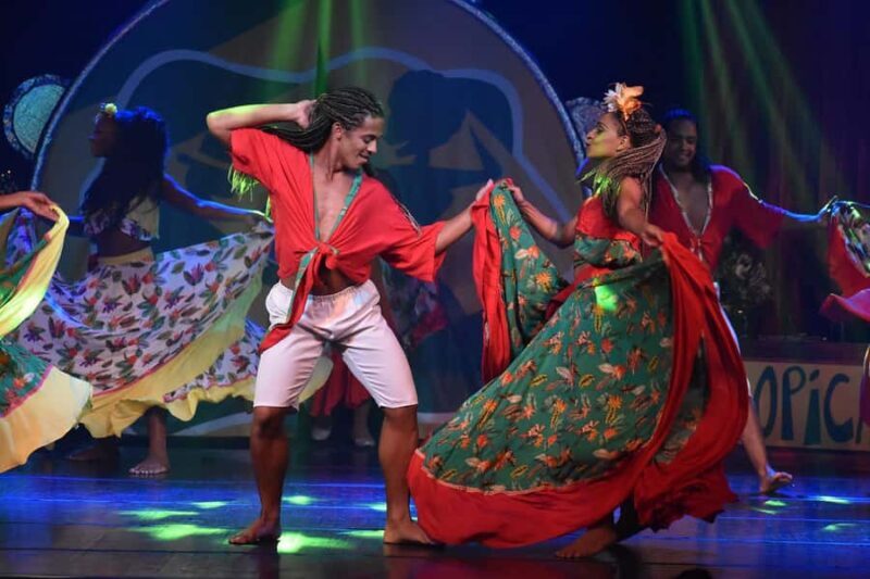 Rio: Access to the Ginga Tropical Samba and Folklore Show - Key Points