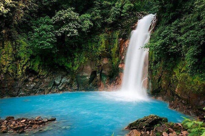 Rio Celeste Falls+Rain Forest+Tubing+Slothful Shrine - Key Points