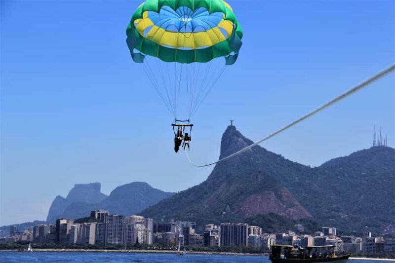 Rio de Janeiro: 2-Hour Boat Trip with Parasailing - Rio de Janeiro: 2-Hour Boat Trip with Parasailing