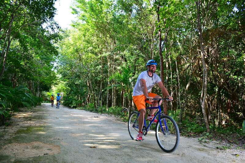 Rio Secreto Nature Reserve: Bicycle, Rappel & Ziplines Tour - Key Points