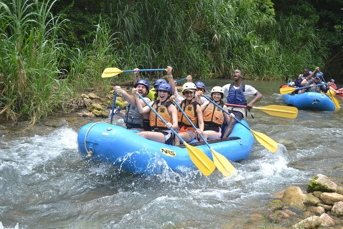 River Rapids Waterfalls Rafting and Beach Adventure - Key Points