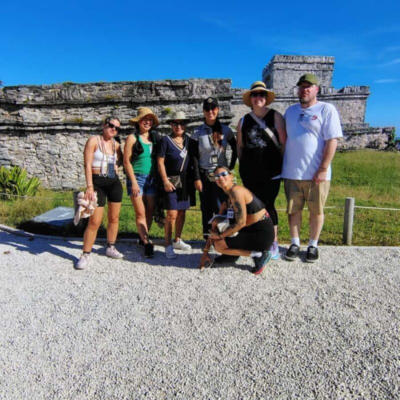 Riviera Maya: Tulum Ruins Tour, Cenotes, and Mexican Lunch - Key Points