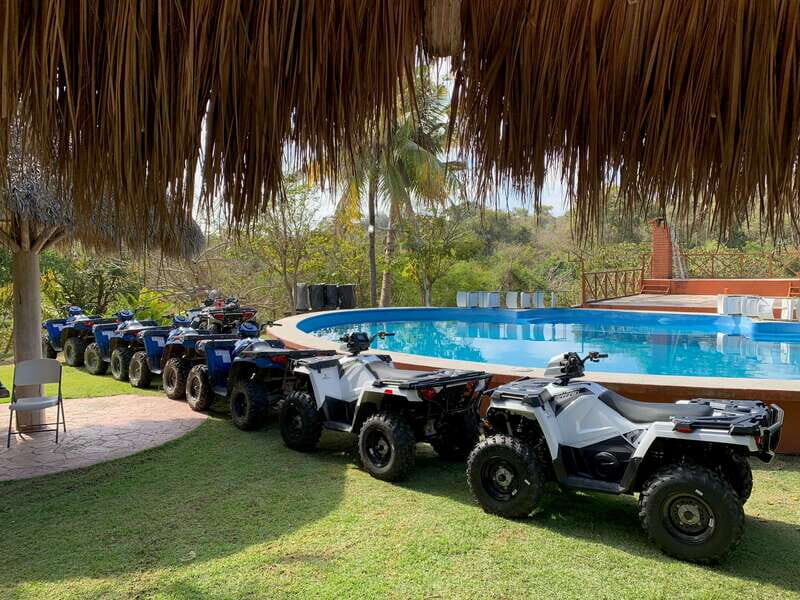 Riviera Nayarit: ATV Tour Double Rider (Driver and Minor) - The Pickup and Transportation