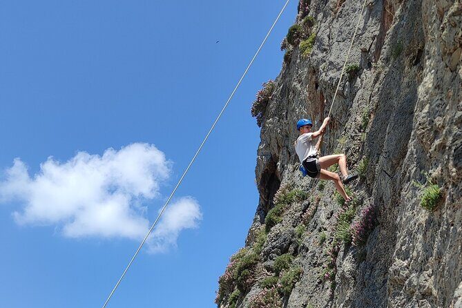 Rock Climbing on Crete with a Guide at Rethymnon, Plakias beach - Rock Climbing on Crete with a Guide at Rethymnon, Plakias Beach