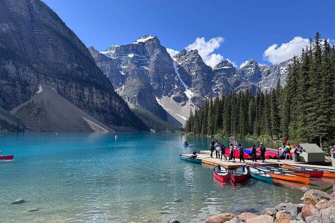 Rockies Day Trip Moraine Lake Lake Louise Peyto Lake and Banff - Exploring the Rockies: Moraine Lake, Lake Louise, Peyto Lake, and Banff in a Day