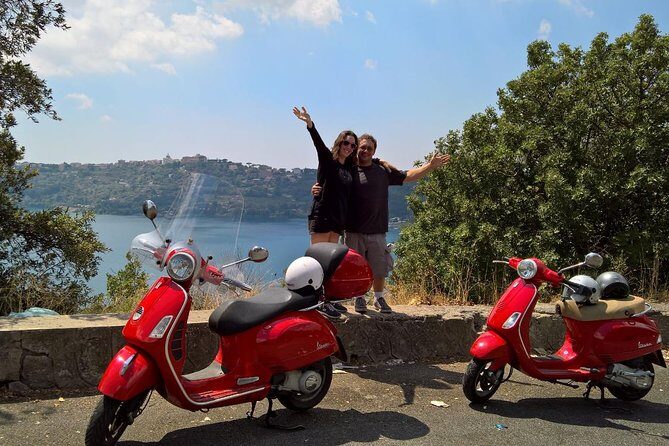 Roman Countryside villages Vespa tour with driver - Key Points