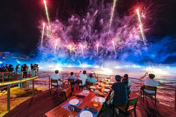 Romantic Dinner with Fireworks, Symphony & Kiss of the Sea Show - A Detailed Look at the Tour Experience