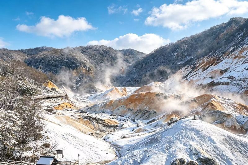 Romantic Hokkaido Noboribetsu Day Trip | Lake Toya Observatory (optional snowmobiling in winter) + Showa-shinzan Bear Ranch + Lake Hill Farm + Noboribetsu Hell Valley (Departing from Sapporo) - Kyogoku’s spring water and Toyako Onsen in warmer months