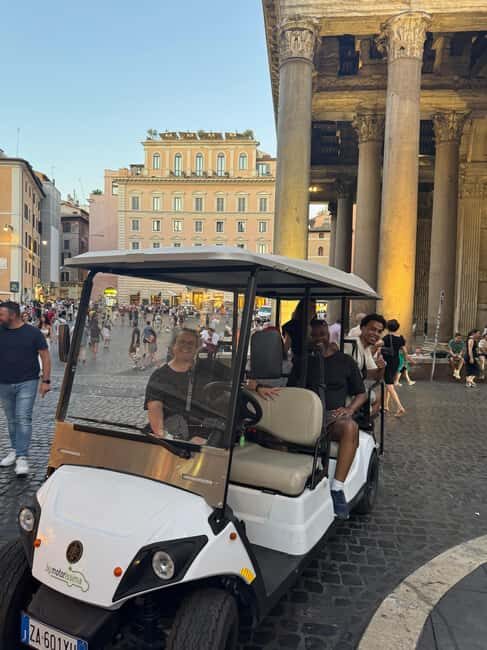 Rome: 3-Hour Private Golf Cart Tour with Artisanal Gelato Included - A Practical and Enjoyable Way to Explore Rome