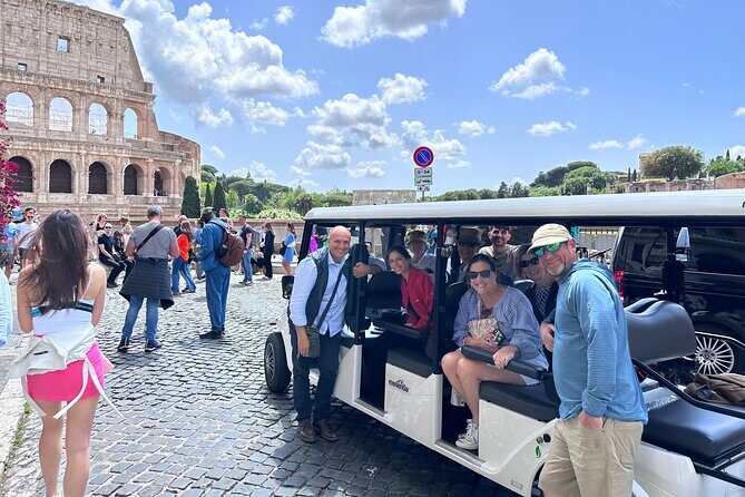 Rome: 3 Hours Private/Group Tour Golf cart with Gelato - In-Depth Look at the Experience