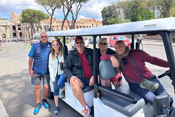 Rome: 3 Hours Private/Group Tour Golf cart with Gelato - FAQ