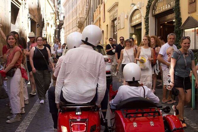 Rome 3 hours Vespa Sidecar Private Tour with Gelato - A Closer Look at the Rome Vespa Sidecar Tour