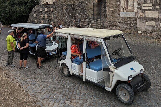 Rome: Appian Way & Catacombs Golf Cart Tour - Shared|Small groups - Exploring the Itinerary in Detail