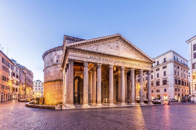 Rome by night semi-private: Spanish step,Trevi fountain, Pantheon, Navona square - Key Points