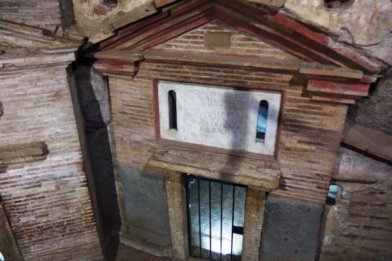 Rome: Catacombs of St. Sebastian Entry Ticket & Guided Tour - Key Points