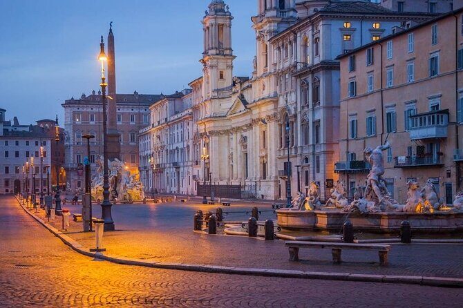Rome city center night tour with private van - Key Points