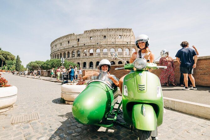 Rome City Highlights & Hidden Gems: Vespa Sidecar Guided Tour - Frequently Asked Questions