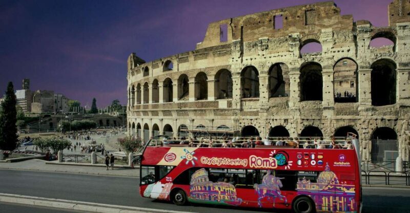 Rome: City Highlights Open-Top Bus Night Tour - The Views and Atmosphere
