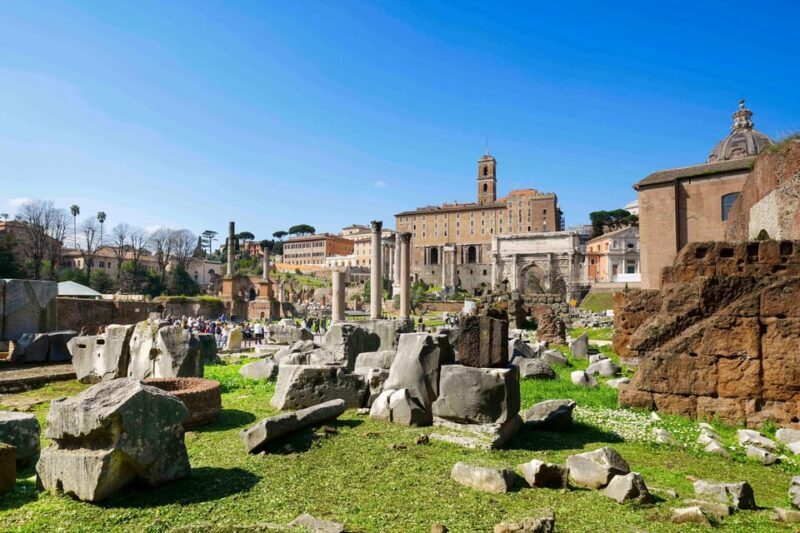Rome: Colosseum & Forum with Audio Guide App -Optional Arena - Key Points