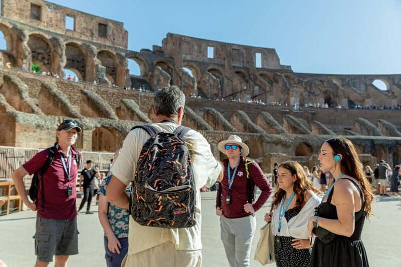 Rome: Colosseum Gladiator Floor Access & Roman Forum Tour - Key Points