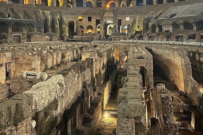 Rome: Colosseum Tour by Night with Arena & Underground - Practical Details: What to Expect and Tips
