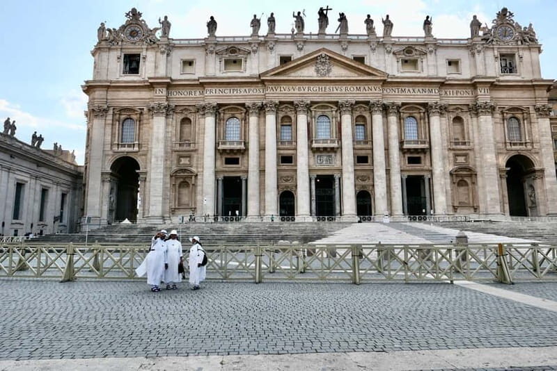 Rome Dedicated Entry St Peter's Basilica, Grottoes & Square - FAQ