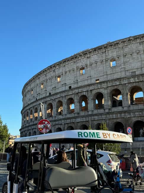 Rome: Exclusive 3Hour Golf Cart Tour with Local Food Tasting - An Engaging Way to See Rome: What You Can Expect