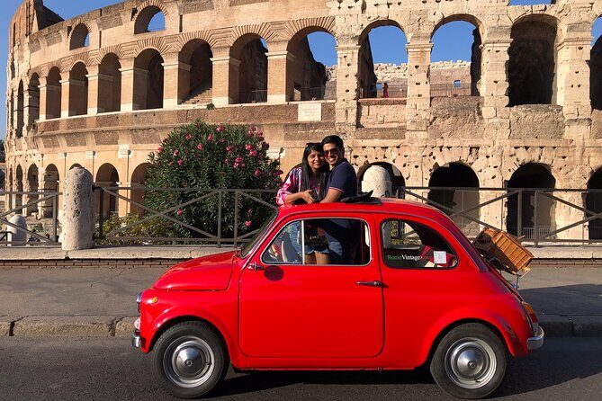 Rome Fiat 500 Vintage photo experience - FAQ