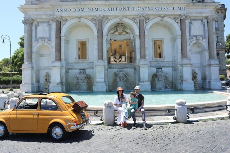 Rome: Fiat Cinquecento Vintage Photography Service - The Sum Up