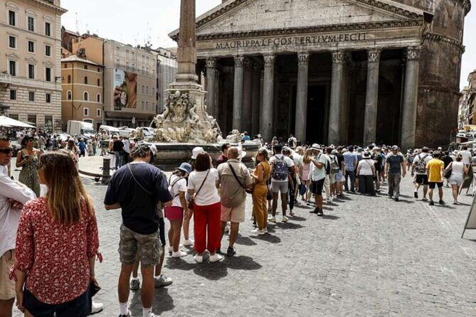 Rome: Fountains and Squares with Tasting, Semi-Private Tour - The Sum Up