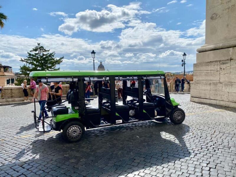 Rome: Golf Cart Tour with Artisanal Gelato Tasting - Authentic Experiences & Personal Touches