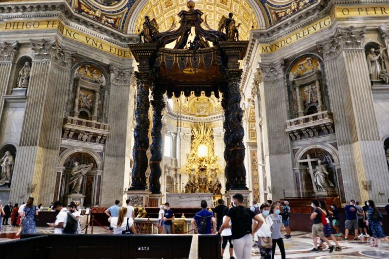 Rome: Guided Tour of St. Peter's Basilica, Grottoes & Square - Reviewing the Experience: Authentic Feedback
