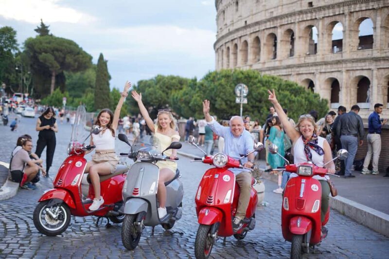 Rome: Guided Vespa Experience with Professional Photoshoot - FAQ