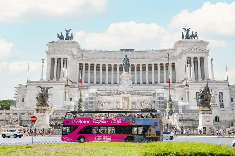 Rome: Hop-on Hop-off Sightseeing Bus Tour with Audioguide - A Serene Way to See Rome’s Classics