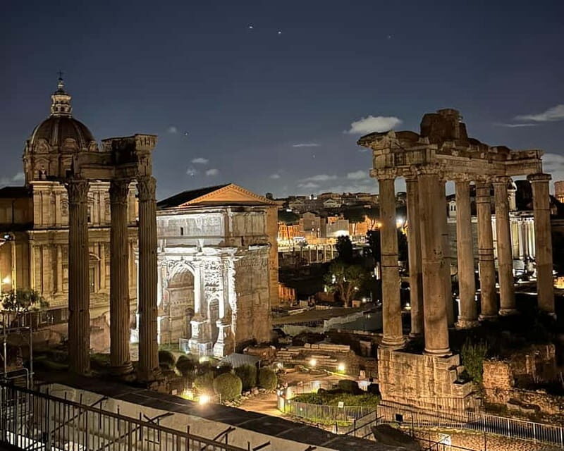 Rome Illuminated. Night Tour in Van - Discover Rome by Night in a Comfortable Van