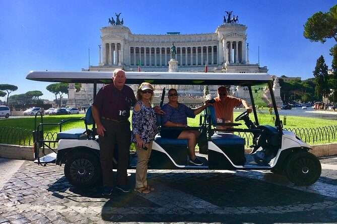 Rome in Golf Cart 4 Hours History & have Fun - An In-Depth Look at the Rome in Golf Cart Tour