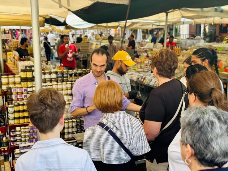 Rome: Jewish Quarter and Campo de' Fiori Street Food Tour - What You’ll Visit and Experience