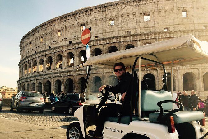 Rome on a Golf Cart Semi-Private Tour Max 6 with Private Option - Key Points