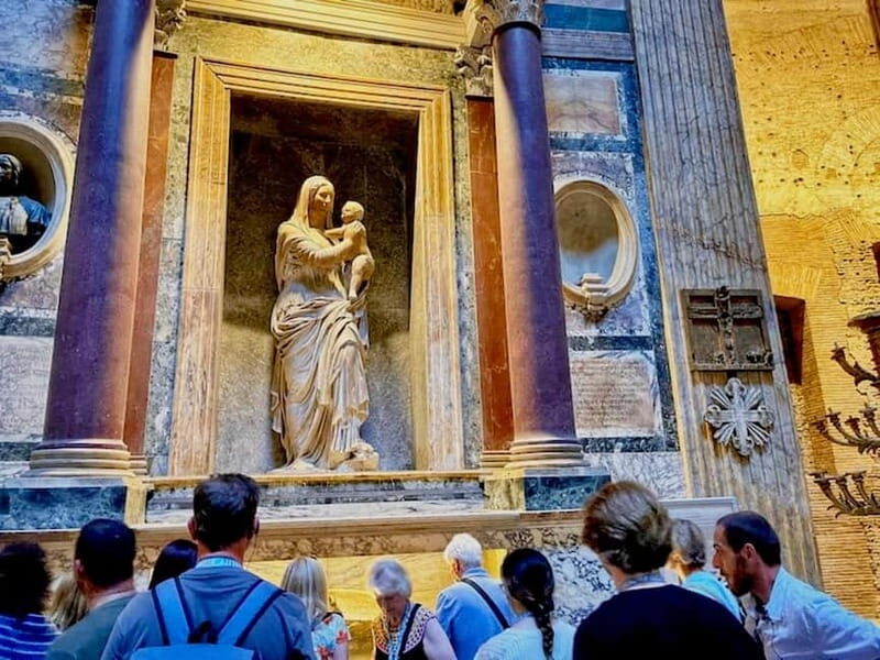 Rome: Pantheon Small Group Guided Tour - The Itinerary Breakdown