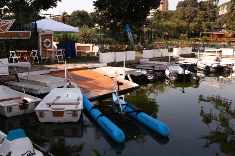 Rome: Pedal on Water with a Waterbike Rental - FAQ